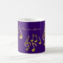 La MUSIQUE NOTE la tasse de cadeau de mélomane