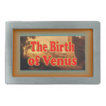 La naissance de la boucle de Vénus Boucle De Ceinture Rectangulaire