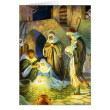 La naissance de la carte de Noël de Jésus