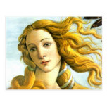 La naissance de Vénus - détail Carte Postale