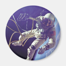 La NASA américaine de marcheur de l'espace d'Edoua Magnets Pour Réfrigérateur