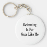 La natation est pour des types comme moi porte-clé
