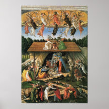 La nativité mystique (1500-1501) par Botticelli Posters