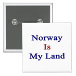 La Norvège est ma terre Badge