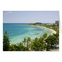 La Nouvelle-Calédonie, grande île de Terre, Noumea Cartes De Vœux