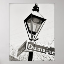 La Nouvelle-Orléans, Decatur chez Dumaine Affiche