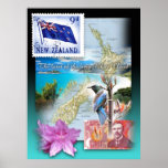 la Nouvelle Zélande Poster