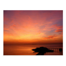 La nuit dernière carte postale
