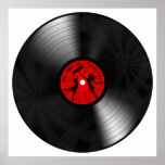 La nuit dernière le DJ a sauvé mon noir de disque  Posters