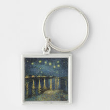 La nuit étoilée, 1888 porte-clefs