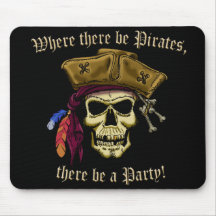 Là où il y ait des pirates tapis de souris