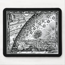 Là où le ciel et la terre se réunissent tapis de souris