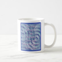Là où les anneaux se réunissent, les vagues ondule mug à café