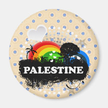 La Palestine fruitée mignonne Aimant Pour Réfrigérateur