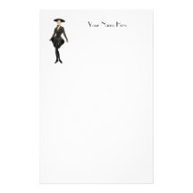 La papeterie vintage de mode assortit d'autres pro papier à lettre customisé