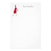 La papeterie vintage de mode assortit d'autres pro papier à lettre customisable