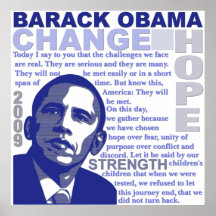 La parole d'Obama Affiches
