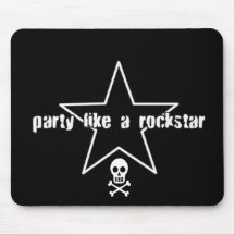 La partie aiment un Rockstar Mousepad Tapis De Souris