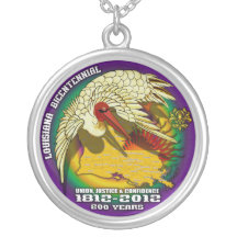 La partie bicentenaire de mardi gras de la Louisia Colliers Personnalisés