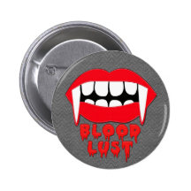 La partie de vampire de Halloween traite le bouton Badge