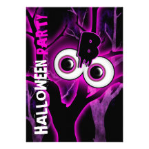 La partie Halloween de costume badine des adultes Cartons D'invitation Personnalisés