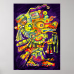 La peinture numérique de vieil des dieux II de *** Posters