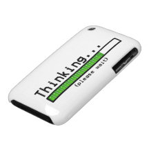 La pensée, attendent svp… coque Case-Mate iPhone 3