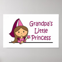 La petite princesse du grand-papa poster
