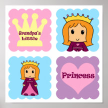 La petite princesse du grand-papa posters