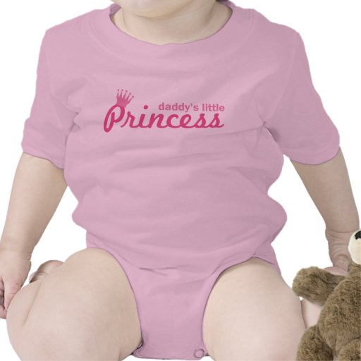 La petite princesse du papa bodies pour bébé