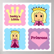 La petite princesse du papa posters