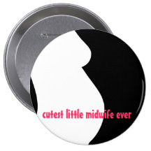 la petite sage-femme la plus mignonne jamais badge