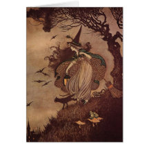 La petite sorcière carte de vœux