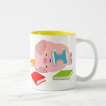 La petite tasse d'amoureux des livres (porc mignon tasses