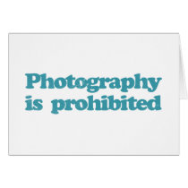 La photographie est interdite cartes