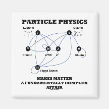 La physique de particules fait la matière A fondam Aimants Pour Réfrigérateur