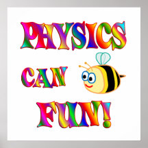 La physique est amusement posters