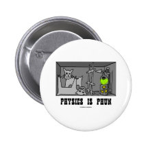 La physique est Phun (amusement) (le chat de Schrö Pin's Avec Agrafe