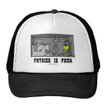 La physique est Phun (amusement) (le chat de Schrö Casquettes De Camionneur