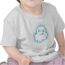 La pièce en t du nourrisson de Halloween de fantôm T-shirts