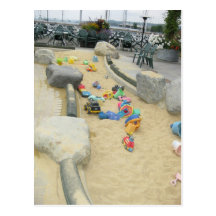 La plage joue la carte postale