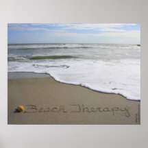 La plage Therpay de Beachwrite Posters