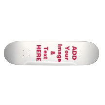 La planche à roulettes de personnaliser ajoutent d