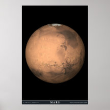 La planète Mars Poster