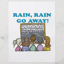 La pluie de pluie partent tract