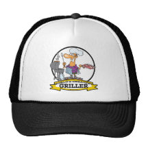 LA PLUS GRANDE BANDE DESSINÉE D'HOMMES DE GRIL DES CASQUETTE