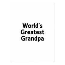La plus grande carte postale du grand-papa du mond
