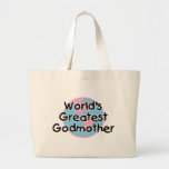 La plus grande marraine du monde sac en toile