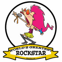 LA PLUS GRANDE ROCKSTAR BANDE DESSINÉE DE FEMELLE  PHOTOS EN RELIEF