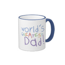 La plus grande tasse de sonnerie de papa d'enfants